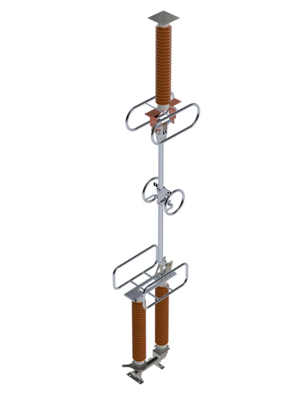 Seccionadora semi pantográfica vertical SPV, ideal para espaços compactos no plano horizontal