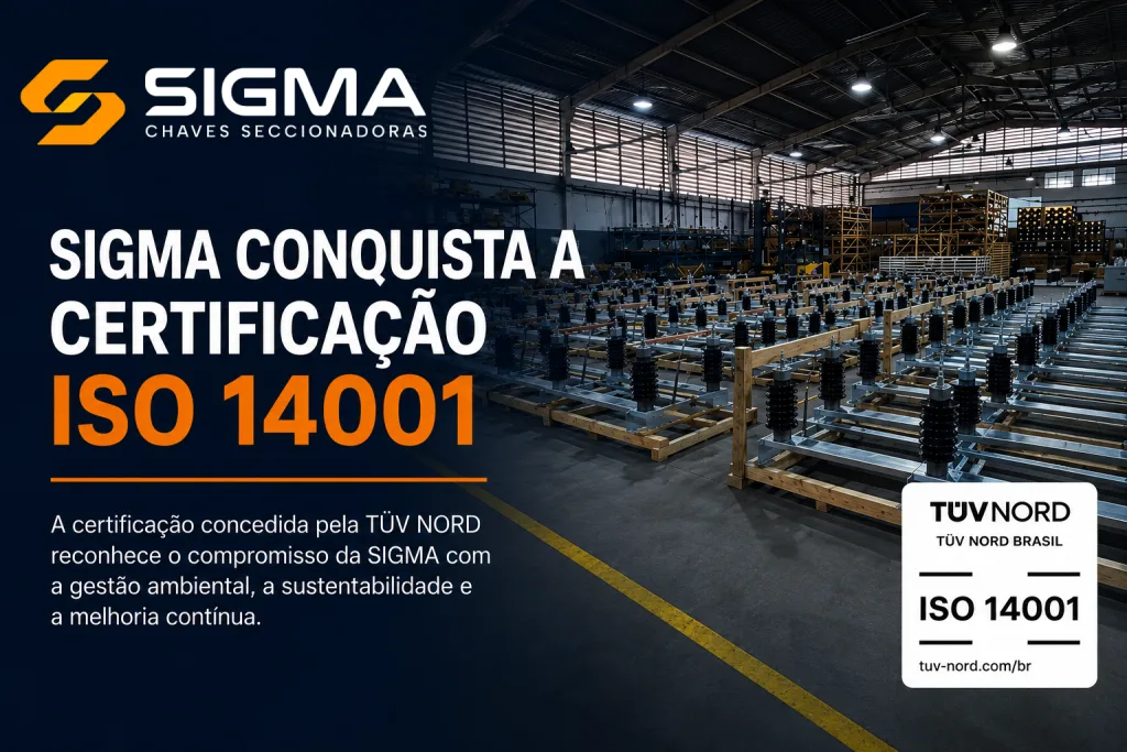 SIGMA Chaves conquista certificação ISO 14001 Pela TÜV NORD e reforça compromisso ambiental
